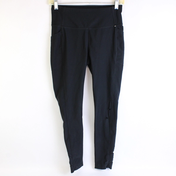 Mondetta Women’s Black Performance Luxury High Waisted Leggings w/ Pockets Small