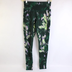 New Balance Women's Leggings Running Pants Green & Purple Size S