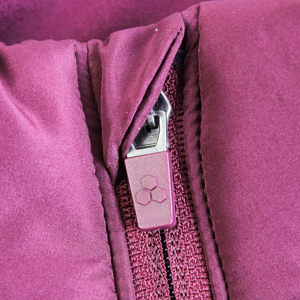 Tek Gear Fuchsia Puffer Vest Polyester Plush Inner Women's Size L