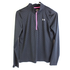 Under Armour Heatgear Girl's YXL Quarter Zip Long Sleeve Active wear Loose Fit