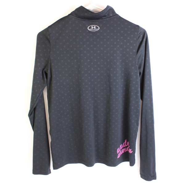 Under Armour Heatgear Girl's YXL Quarter Zip Long Sleeve Active wear Loose Fit