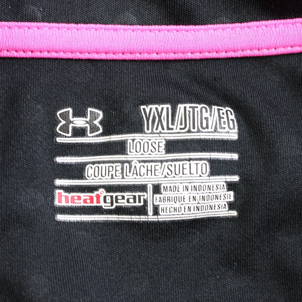 Under Armour Heatgear Girl's YXL Quarter Zip Long Sleeve Active wear Loose Fit