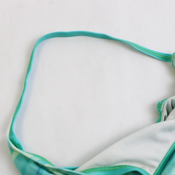 Nike Swim Gir'ls Crossback One Piece Swimsuit Teal & Purple Size 8