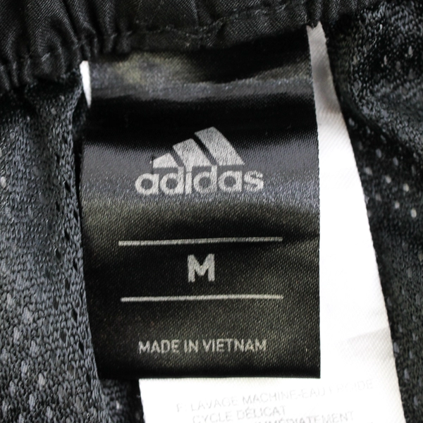 Adidas Boy's Drawstring Board Shorts Swim Trunks Cargo Pocket Shark Print M