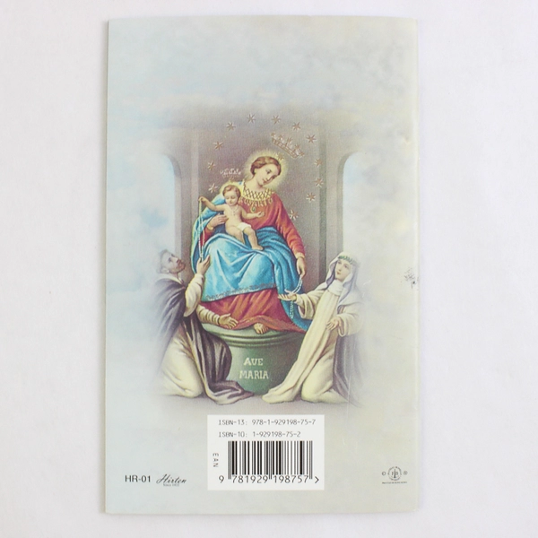 The Holy Rosary Illustrated Mysteries & Prayers Catholic Pocket Book