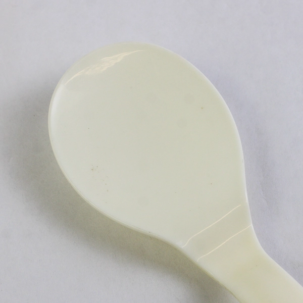 Lot 2 Unbranded Basic White Rice Scoop Shovel Paddle Non-Stick Plastic Standing