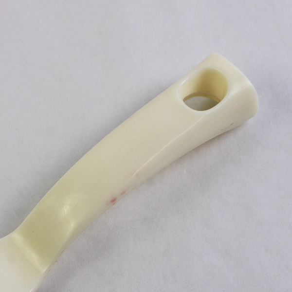 Lot 2 Unbranded Basic White Rice Scoop Shovel Paddle Non-Stick Plastic Standing