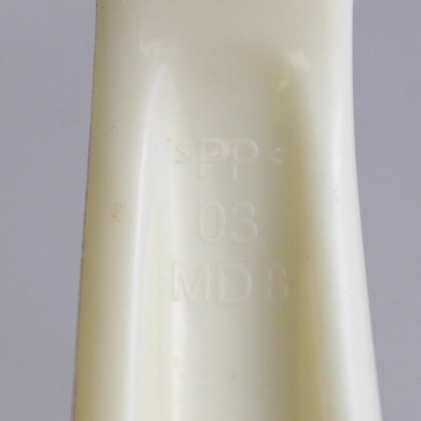 Lot 2 Unbranded Basic White Rice Scoop Shovel Paddle Non-Stick Plastic Standing