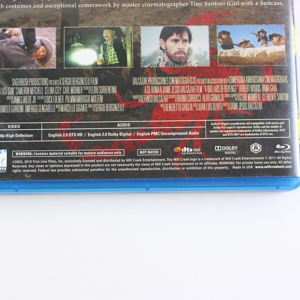 Spaghetti Western Double Feature: The Last Gun & 4 Dollars Of Revenge Blu-Ray