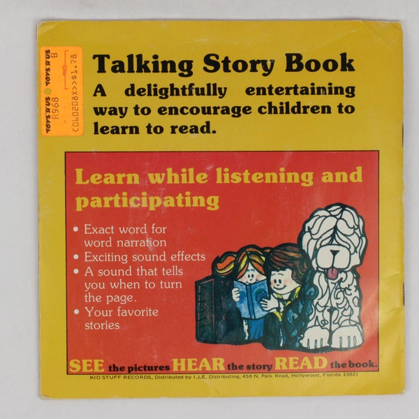 Strawberry Shortcake Meets The Spelling Bee Book & 33 1/3 RPM Record KSR968