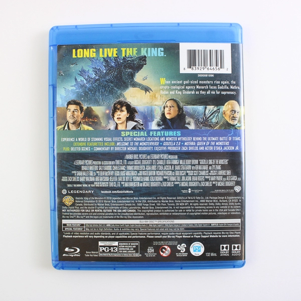Godzilla: King of the Monsters Blu-ray Warner Bros 2019