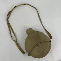 Vintage Boy Scout Mess Kit with Canvas Cover and Shoulder Strap