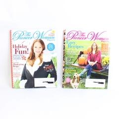 Lot of 2 The Pioneer Woman Magazines Fall 2018 & Holiday 2018