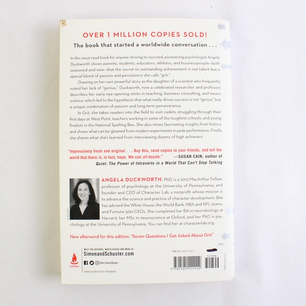 GRIT: The Power of Passion and Perseverance by Duckworth, Angela