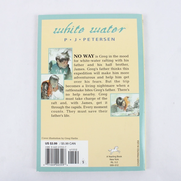 White Water by P.J.  Petersen 1999 Paperback