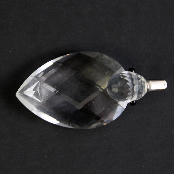 Swarovski Crystal Figurine Mini Duck Metal Bill 1.8" No Box