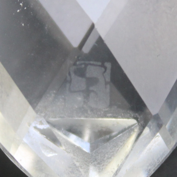 Swarovski Crystal Figurine Mini Duck Metal Bill 1.8" No Box