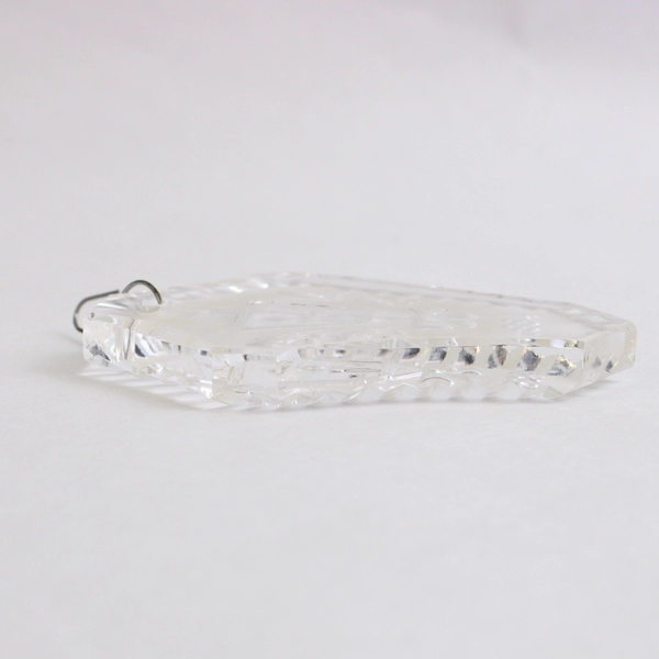 Waterford Crystal 1984 Annual Christmas Ornament Candle Lantern Red Bag & Case