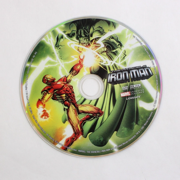 The Invincible Iron Man DVD 2007 Director Patrick Archibald & Jay Oliva