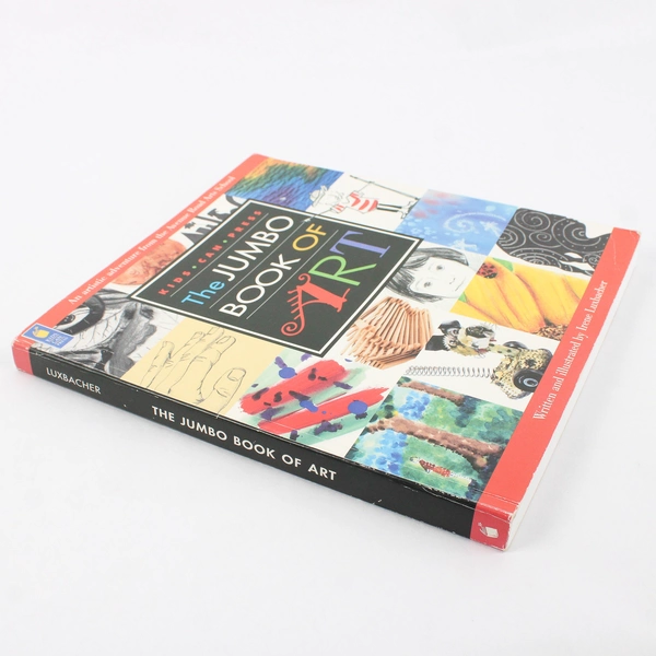 The Jumbo Book of Art Written & Illustrated by Irene Luxbacher 2003 PB For Kids