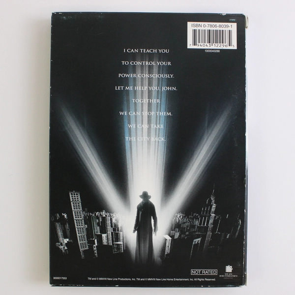 Dark City DVD Director's Cut New Line 1998 Director Alex Proyas