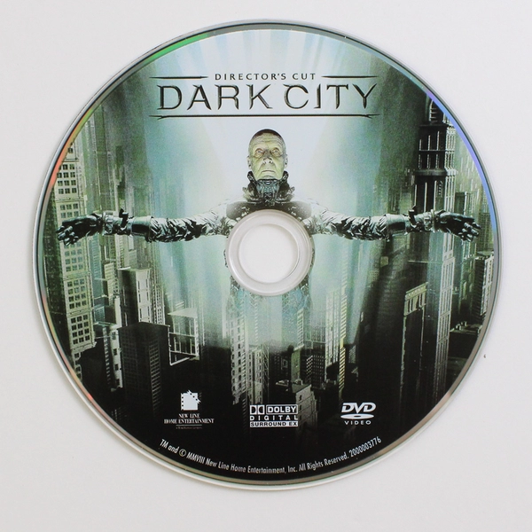 Dark City DVD Director's Cut New Line 1998 Director Alex Proyas