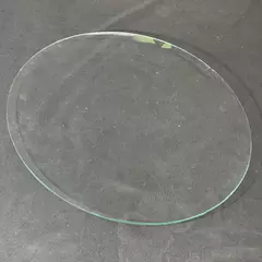 Antique Convex Bubble Glass Replacement For Oval Victorian Frame 16.5 x 13.5 in