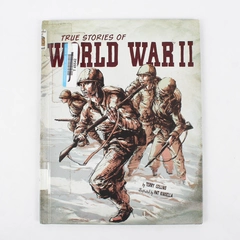 True Stories of World War II by Terry Collins 2013 Graphic Novel HC Ex-Library