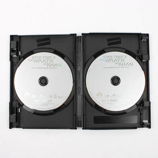 Star Trek II: The Wrath of Khan DVD 1982 Widescreen Directors Edition