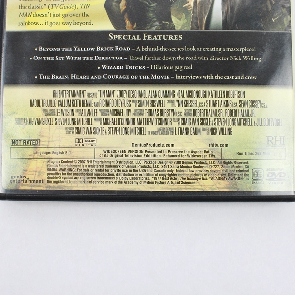 Tin Man DVD 2008 2-Disc Collector's Edition Director Nick Willing