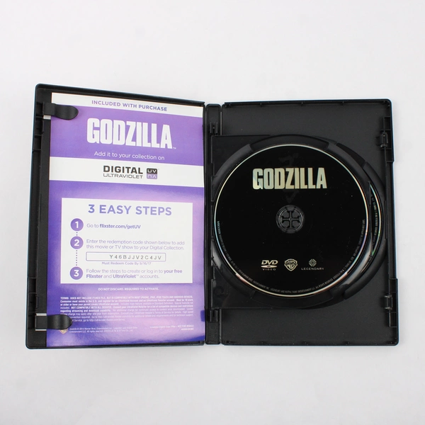 Godzilla DVD 2 Disc Set Warner Bros 2014 Director Gareth Edwards
