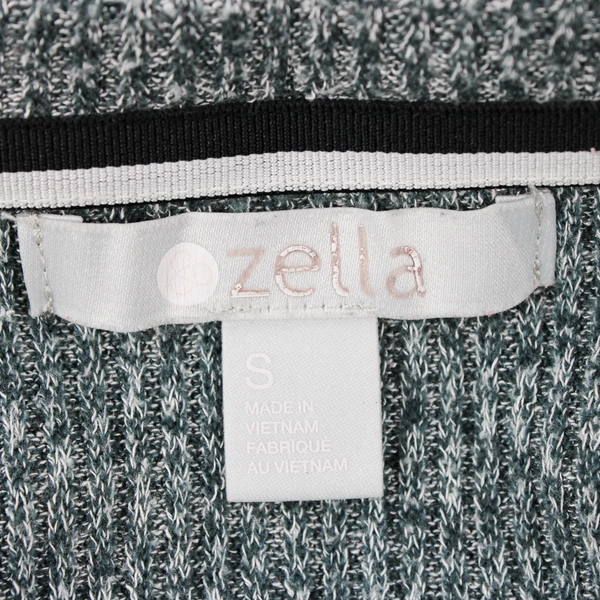 Zella Thermal Top Long Sleeve Heather Gray Size Small
