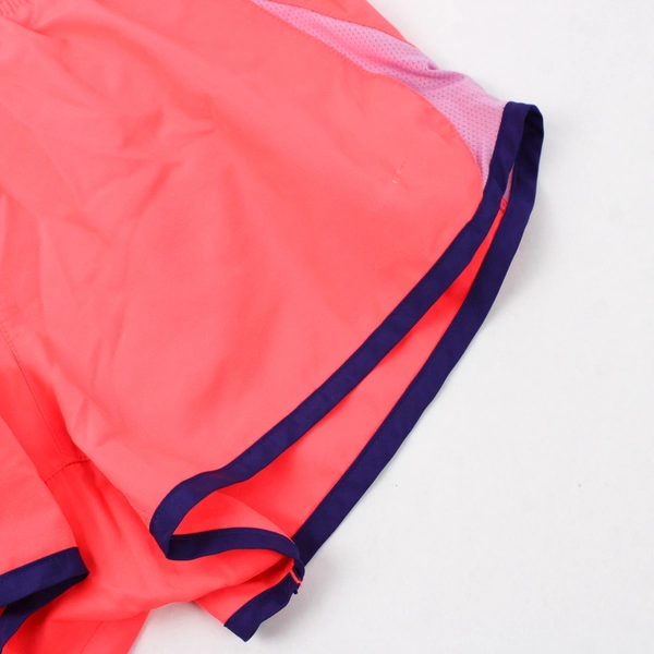 Nike Women's Shorts Size M Neon Pink Purple Inner Lining Drawstring Elastic