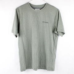 Columbia Omni Wick Men's Sort Sleeve Crew Neck Green Pullover Size Small