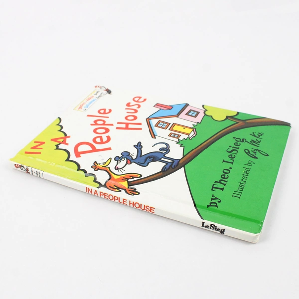 Vintage In a People House by Theo LeSieg Bright & Early Book Series 1972 HC