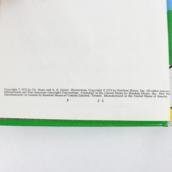 Vintage In a People House by Theo LeSieg Bright & Early Book Series 1972 HC