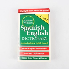 New Merriam-Webster's Spanish-English Dictionary 1998 Paperback