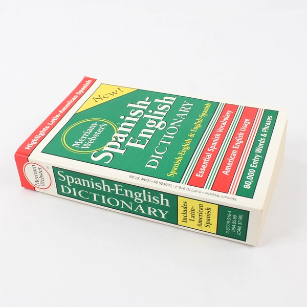 New Merriam-Webster's Spanish-English Dictionary 1998 Paperback
