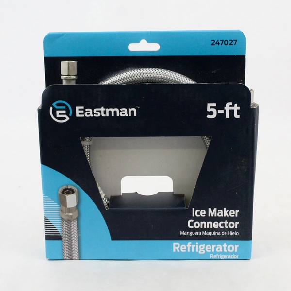 Eastman 5 Ft Steel Flex Refrigerator Ice Maker Connector 98516 NIB