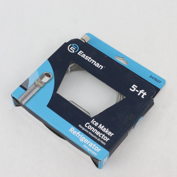 Eastman 5 Ft Steel Flex Refrigerator Ice Maker Connector 98516 NIB