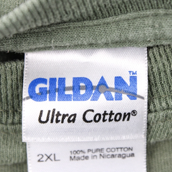 Gildan 'Jesus Saves, Cthulhu Swallows' Green 2XL T-Shirt