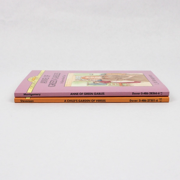 Lot of 2 Dover Children's Thrift Classics Anne of Green Gables Garden of Verses