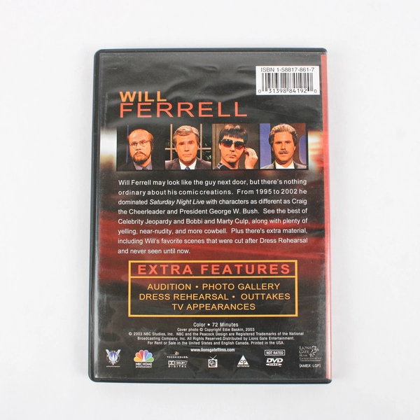 Saturday Night Live The Best of Will Ferrell DVD 2003