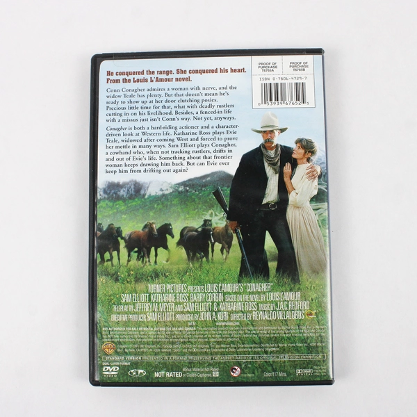 Conagher DVD 1991 Western Drama Movie Film
