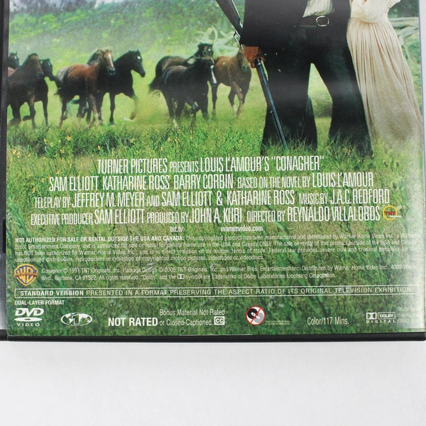 Conagher DVD 1991 Western Drama Movie Film