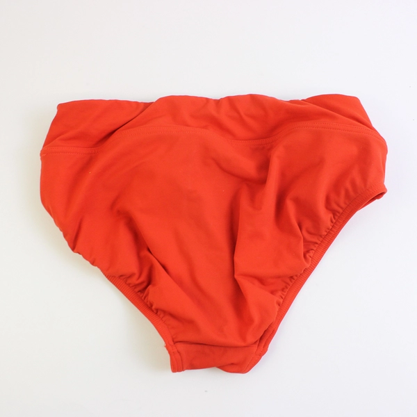 Lands' End Red-Orange Bikini Bottom Women's Size 6