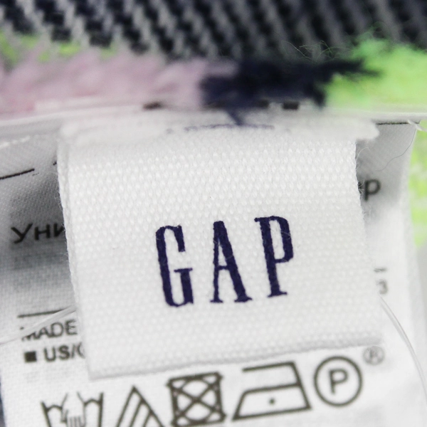 GAP Multicolor Striped Acrylic Scarf Adult One Size