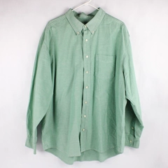 Old Navy Mint Green Cotton Button-Down Men's Button-Down Men's Size 2XL