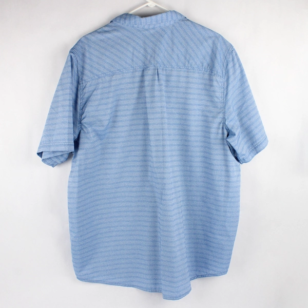 Gerry Light Blue Short-Sleeved Button-Up Men's Size 2XL