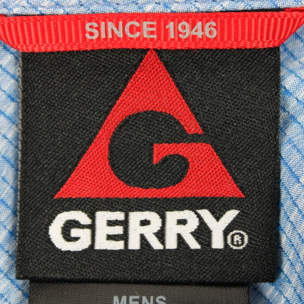 Gerry Light Blue Short-Sleeved Button-Up Men's Size 2XL